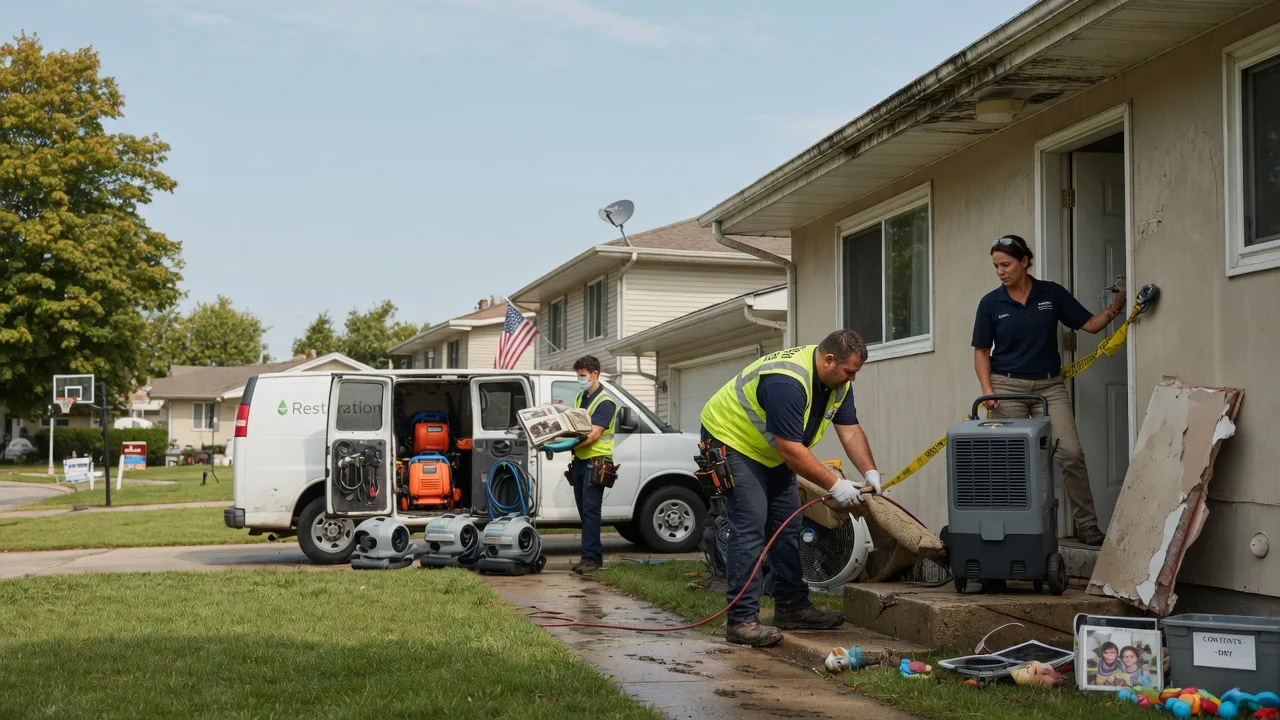 Water Damage Restoration in Verona, ND near me